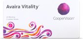 +3.25 - Avaira Vitality™ - 3 pack - Maandlenzen - BC 8.40 - Contactlenzen