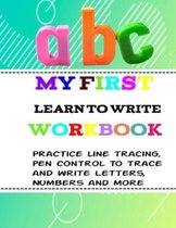 My First Learn to Write Workbook