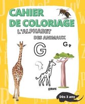 Cahier de coloriage l'alphabet des animaux