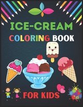 Ice Cream Coloring Book for Kids
