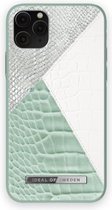 iDeal of Sweden Fashion Case Atelier voor iPhone 11 Pro/XS/X Palladian Mint Snake