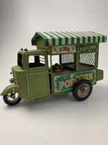 Tuk tuk popcorn & ijs verkoop wagentje Groen