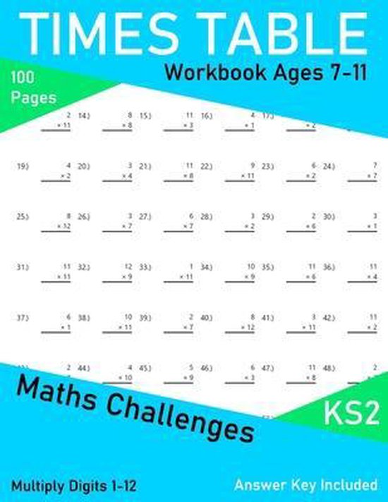 Maths Workbook Times Tables Workbook Ages 711 9798668701407 Kota Morinishi Boeken