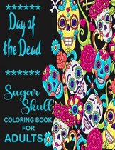 Sugar skull coloring book for adults
