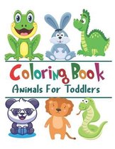 Animal coloring book for toddlers