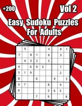 Easy sudoku puzzles for adults Vol 2