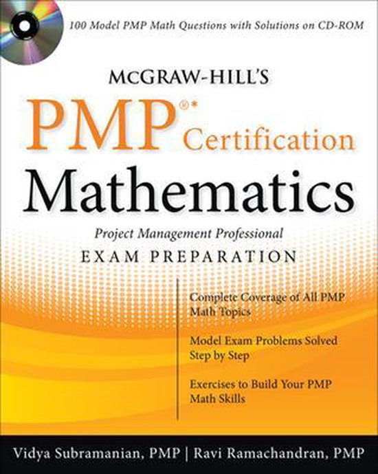 McGraw-Hill's PMP Certification Mathematics with CD-ROM - cover