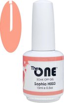 The One Pro - Gellak 15ml - kleur Sophia Oranje H003