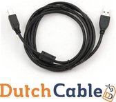 Dutch Cable USB A-B Printer kabel 3 Meter