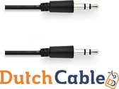 Dutch Cable Stereo Mini jack Aux kabel 1M