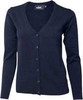 Ivanhoe Vest Cashwool Dames Merinowol Navy Maat 46