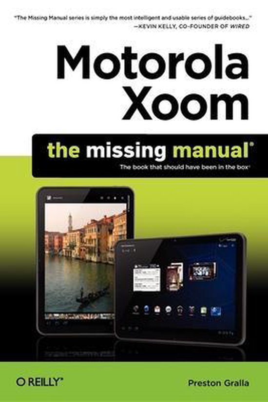 Motorola Xoom: The Missing Manual - cover