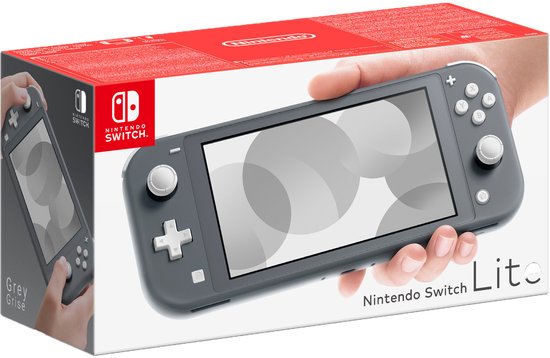 Nintendo Switch Lite Console - Grijs - Handheld gaming systeem