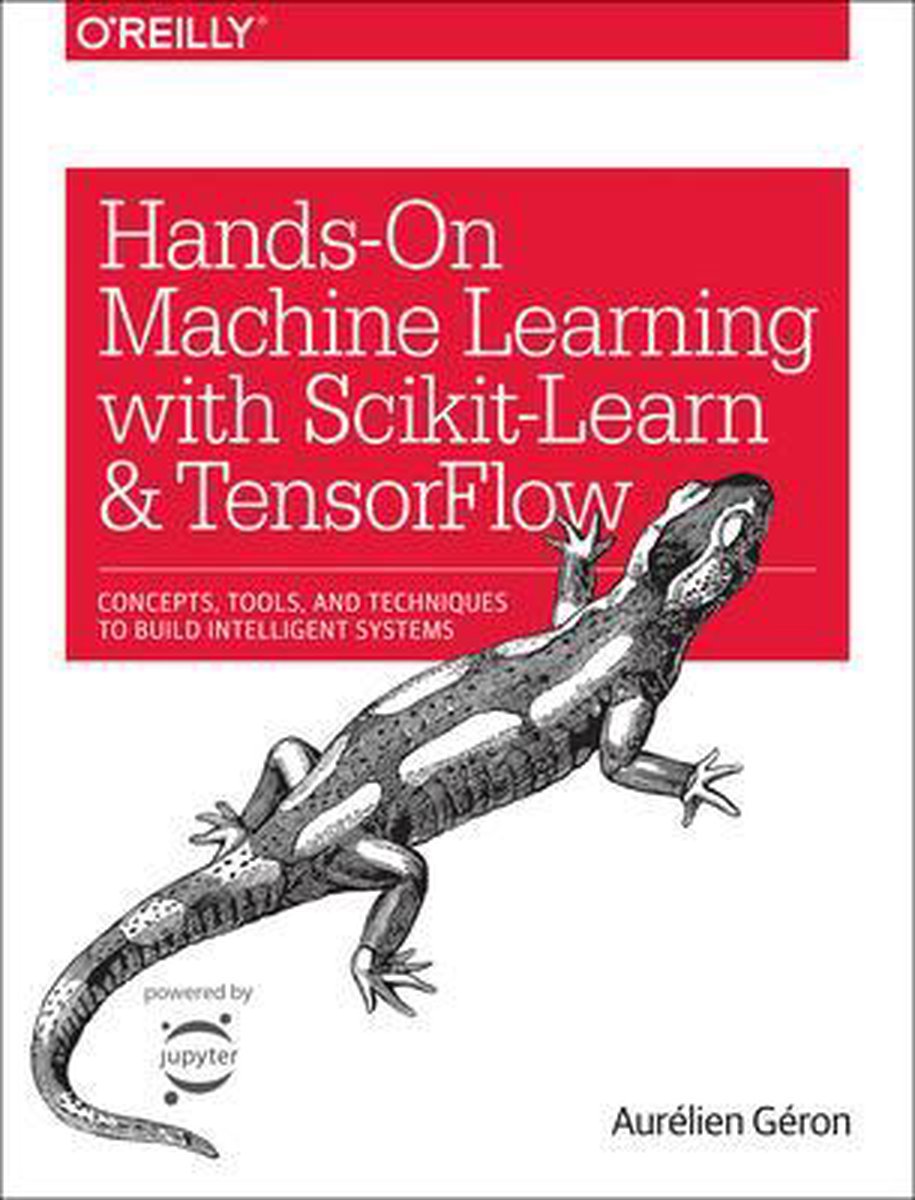 Omslag van Hands-On Machine Learning with Scikit-Learn and TensorFlow