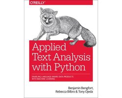 Omslag van Applied Text Analysis With Python