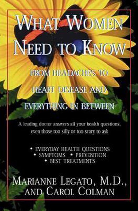 What Women Need to Know - cover