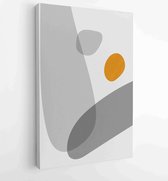 Abstract wall arts vector. Mural wall art 2 - Moderne schilderijen – Vertical – 1910092105 - 80*60 Vertical