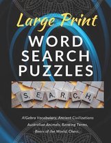 LARGE PRINT Word Search Puzzles