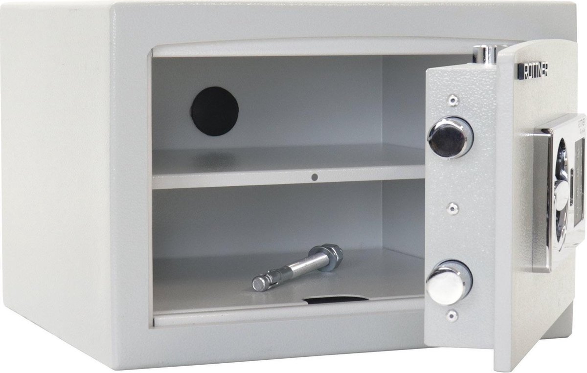 Rottner Inbraakwerende Kluis Fifty met Elektronisch Slot |Grade 1 gecertificeerd conform EN 1143-1|25x36x31cm|