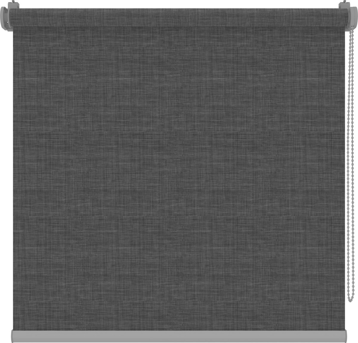 BloomTheRoom rolgordijn - Screen antraciet - Transparant - 42x190 cm