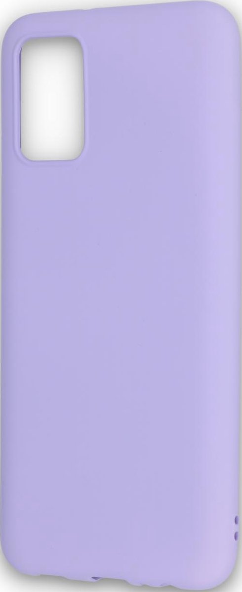 HB Hoesje Geschikt voor Samsung Galaxy A02S - Paars - Siliconen Back Cover