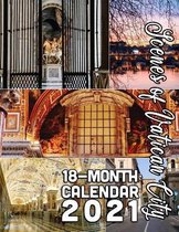 Scenes of Vatican City 18-Month Calendar 2021