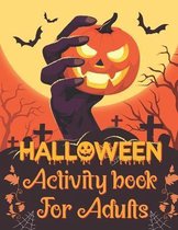 Halloween Activity Book For Adults