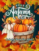 Hello Autumn Coloring Book For Adult