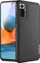Dux Ducis Fino Series Xiaomi Redmi Note 10 Pro Hoesje Back Cover Zwart