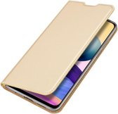 Dux Ducis Skin Pro Xiaomi Redmi Note 10 5G/Poco M3 Pro Hoesje Goud