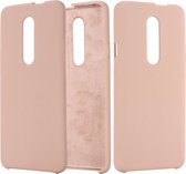 OnePlus 7 Pro Hoesje - Mobigear - Rubber Touch Serie - Hard Kunststof Backcover - Roze - Hoesje Geschikt Voor OnePlus 7 Pro