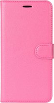 Mobigear Classic Bookcase voor de Nokia 1 - Magenta