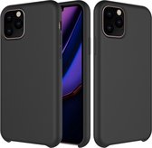Mobigear Hoesje geschikt voor Apple iPhone 11 Pro Siliconen Telefoonhoesje | Mobigear Rubber Touch Backcover | iPhone 11 Pro Case | Back Cover - Zwart