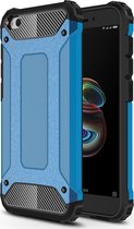 Xiaomi Redmi Go Hoesje - Mobigear - Outdoor Serie - Hard Kunststof Backcover - Blauw - Hoesje Geschikt Voor Xiaomi Redmi Go