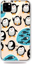 Apple iPhone 11 Pro Max Hoesje - Mobigear - Design Serie - TPU Backcover - penguin - Hoesje Geschikt Voor Apple iPhone 11 Pro Max