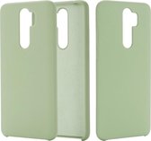 Mobigear Color Siliconen Backcover voor de Xiaomi Redmi Note 8 Pro - Groen