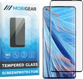 Mobigear Curved Screenprotector geschikt voor OPPO Find X2 Neo Glazen Screenprotector - Case Friendly - Zwart
