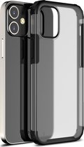 Apple iPhone 12 Mini Hoesje - Mobigear - Shockproof Serie - Hard Kunststof Backcover - Zwart - Hoesje Geschikt Voor Apple iPhone 12 Mini