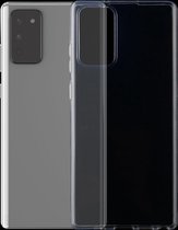 Samsung Galaxy Note20 Hoesje - Mobigear - Ultra Thin Serie - TPU Backcover - Transparant - Hoesje Geschikt Voor Samsung Galaxy Note20
