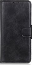 Samsung Galaxy Note 20 Ultra Hoesje - Mobigear - Classy Serie - Kunstlederen Bookcase - Zwart - Hoesje Geschikt Voor Samsung Galaxy Note 20 Ultra