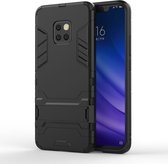 Huawei Mate 20 Pro Hoesje - Mobigear - Armor Stand Serie - Hard Kunststof Backcover - Zwart - Hoesje Geschikt Voor Huawei Mate 20 Pro