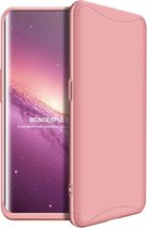 OPPO Find X Hoesje - Mobigear - 360 Serie - Hard Kunststof Backcover - Roségoud - Hoesje Geschikt Voor OPPO Find X