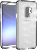 Mobigear Full Bumper TPU Backcover Hoesje - Geschikt voor Samsung Galaxy S9 Plus - Transparant / Zwart