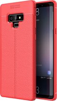 Samsung Galaxy Note 9 Hoesje - Mobigear - Luxury Serie - TPU Backcover - Rood - Hoesje Geschikt Voor Samsung Galaxy Note 9