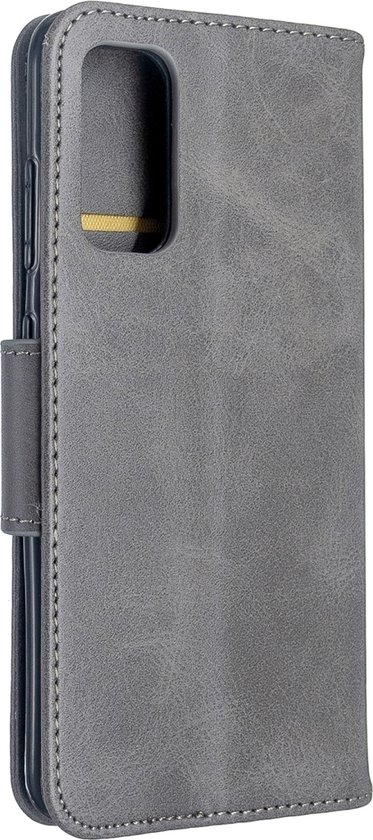 Etui Portefeuille Mobigear Retro Lambskin Gris Samsung Galaxy S20