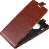 Huawei Mate 30 Pro Hoesje - Mobigear - Serie - Kunstlederen Flipcase - Bruin - Hoesje Geschikt Voor Huawei Mate 30 Pro