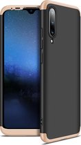 Xiaomi Mi A3 Hoesje - Mobigear - 360 Serie - Hard Kunststof Backcover - Zwart / Goud - Hoesje Geschikt Voor Xiaomi Mi A3
