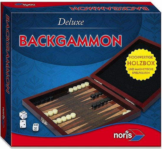 Afbeelding van het spel Noris - Deluxe Bachgammon Reisformaat