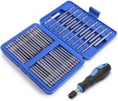 Bitjes set | Schroevendraaier bitset | Schroevendraaierset | Platte schroevendraaier | Torx schroevendraaierset | Lange bitset | 50-delig | Able & Borret