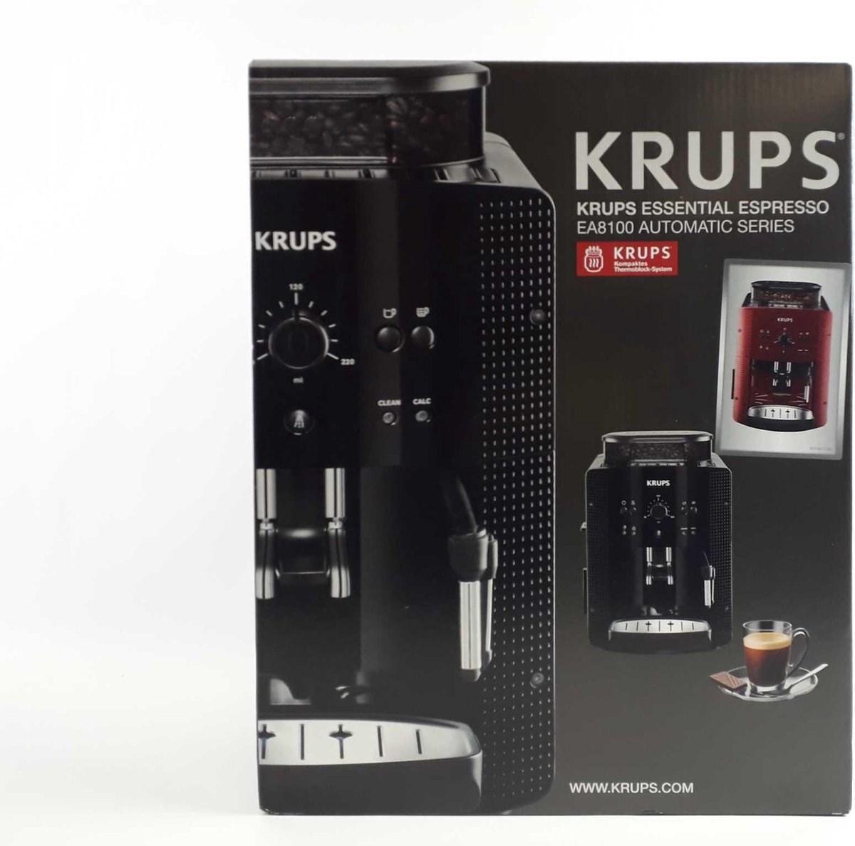 Krups EA8107 Espressomachine Rood - afbeelding 2